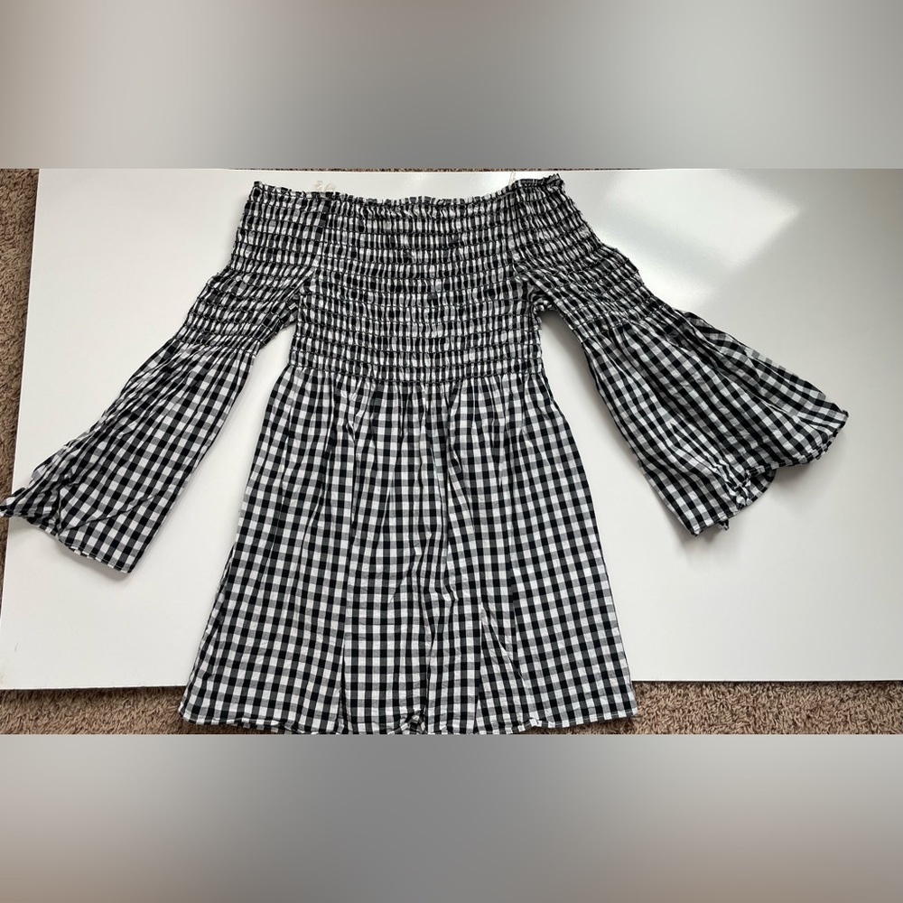 Gingham Tunic
